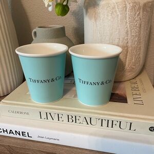 Tiffany & Co. Paper Cups - Set of 2